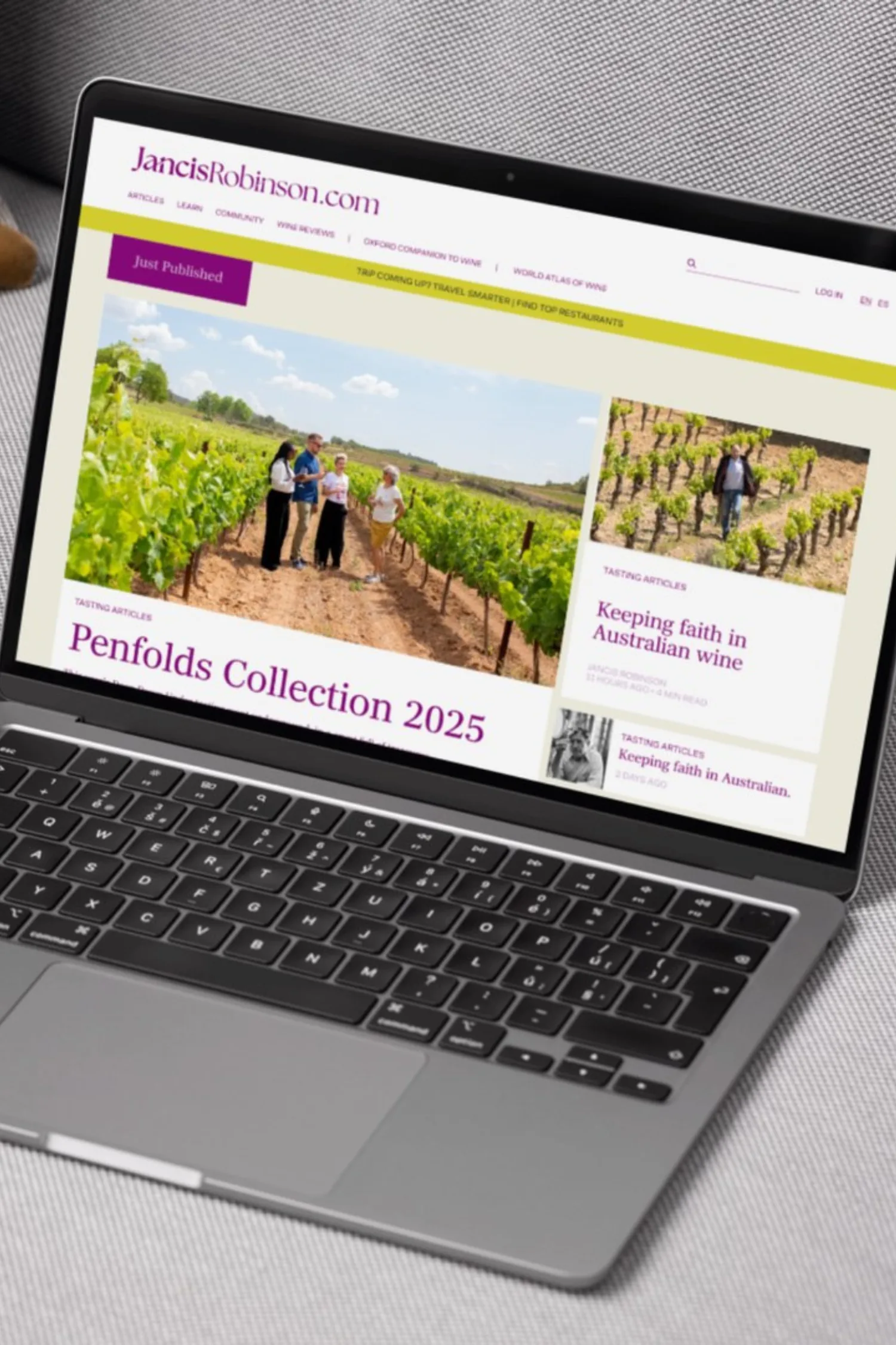 JancisRobinson.com, in its occasion